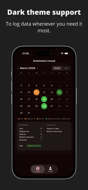 Mood Tracker Calendar screenshot 3