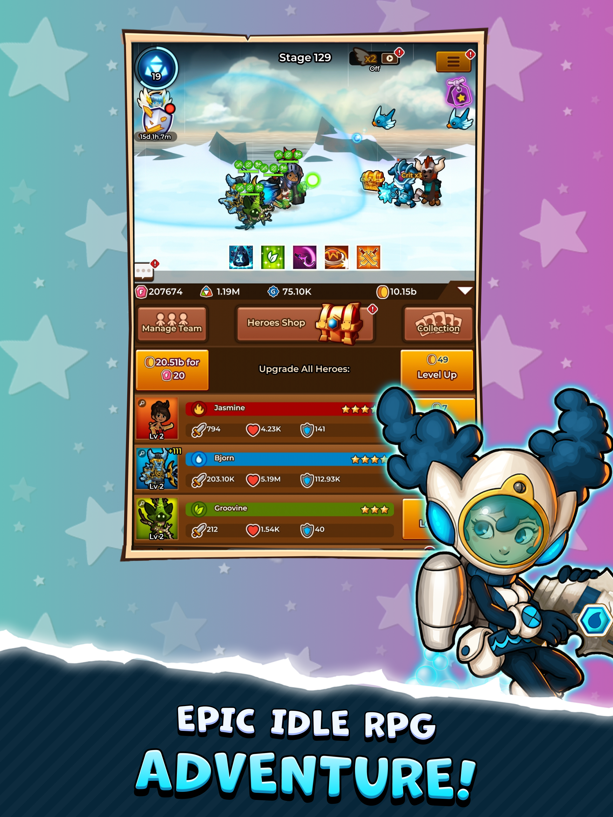 Crush Them All - Idle RPG