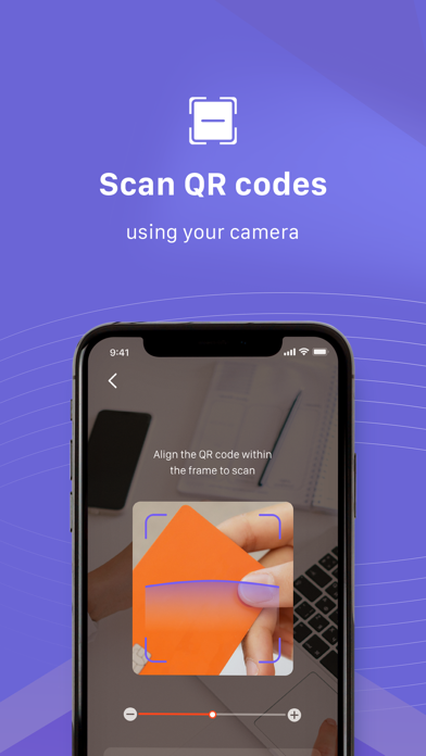 Tiny QR Code Reader & Scanner Screenshot