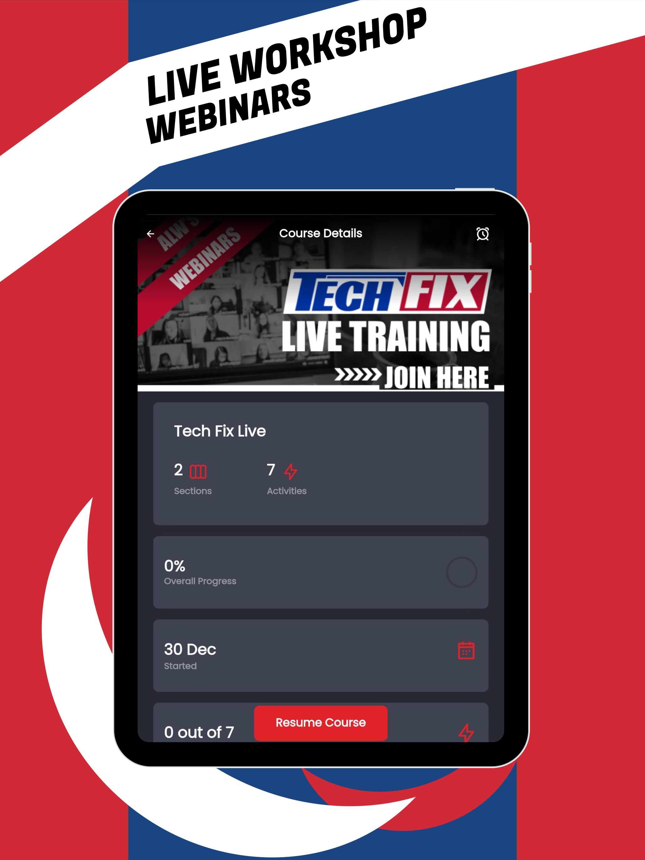 Tech Fix Training