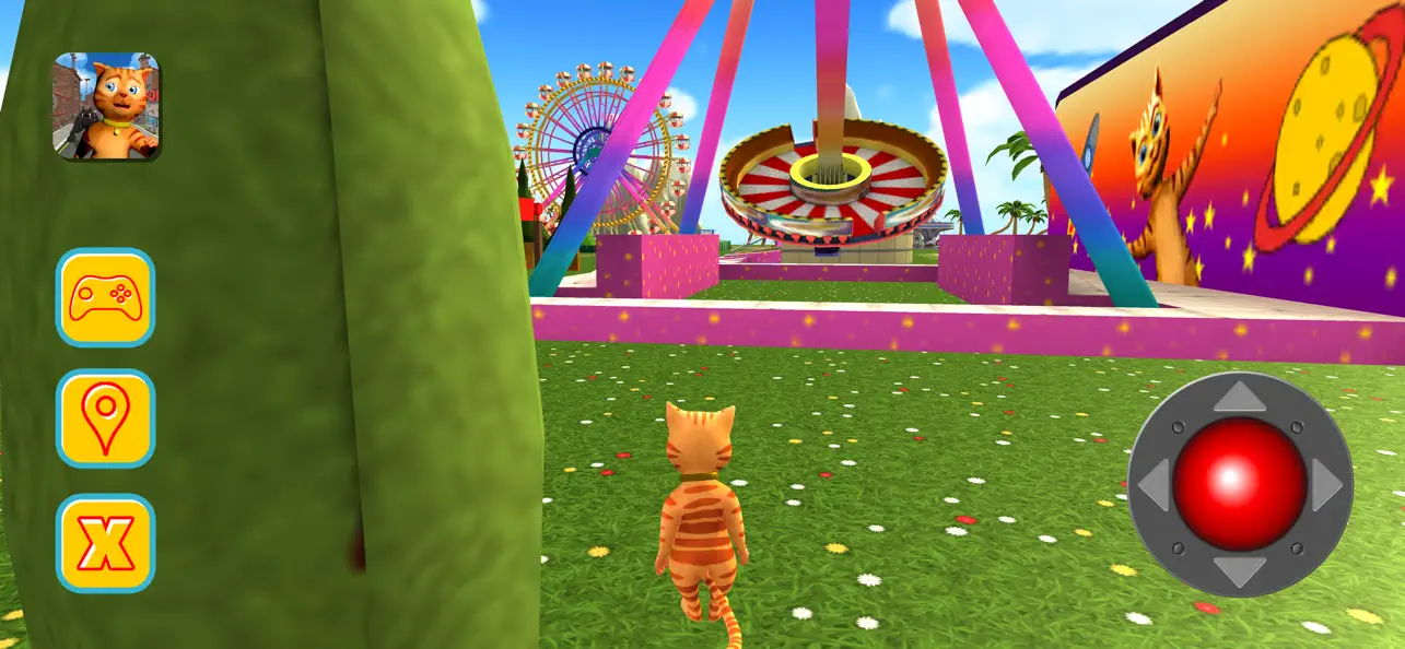Screenshot #3 pour Cat Theme & Amusement Park Fun