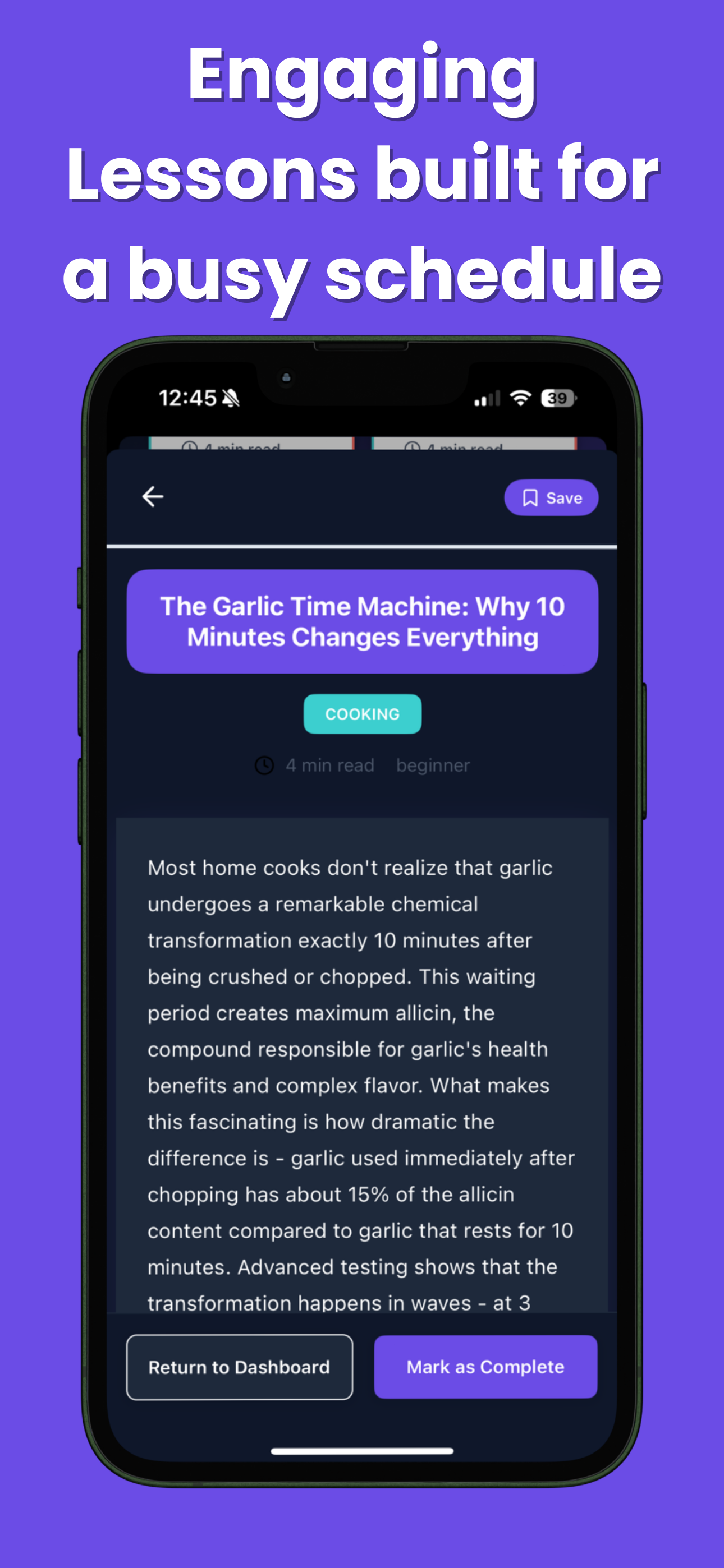 Daily Micro Learning: Learnly screenshot 5