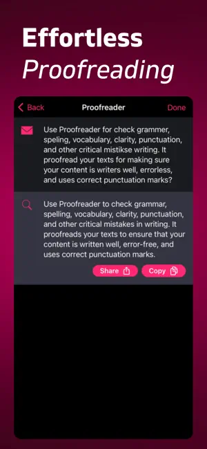 Proofreader: Grammar Check screenshot 2