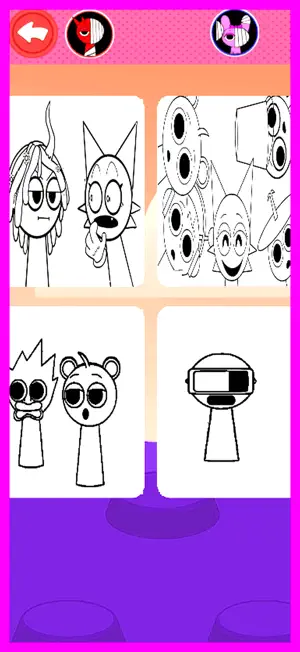 Sprunki kolor's phase game screenshot 2