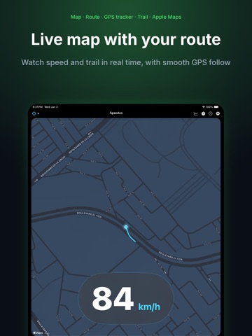 Speedox: GPS Speedometer iPad screenshot 8