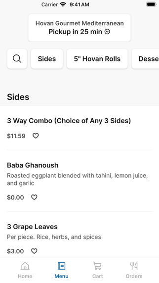 Hovan Gourmet iPhone screenshot 2 - Food & Drink app