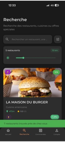LastEAT iPhone screenshot