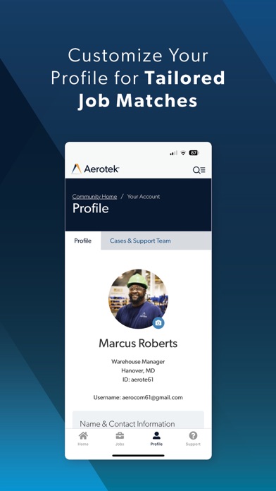 Aerotek Jobs & Community Screenshot