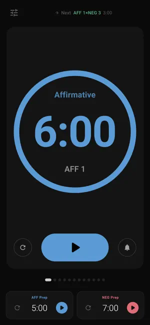 Debate Clock screenshot 1