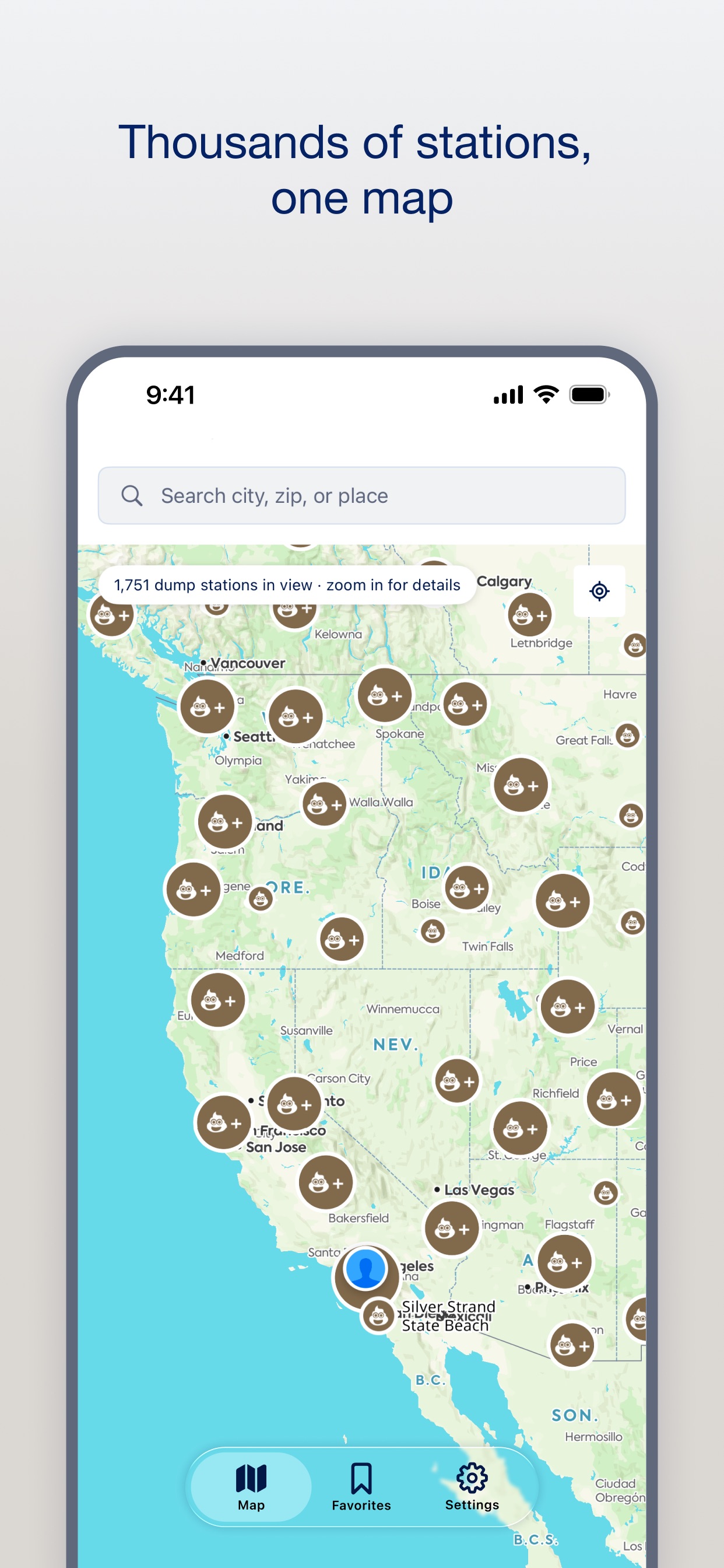 Screenshot 2 of Dump Station Finder