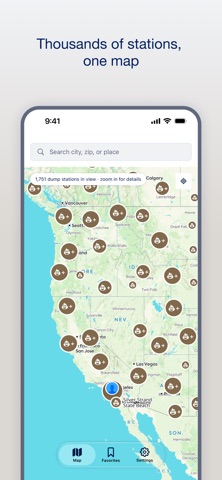 Dump Station Finder Screenshot 2 of 4