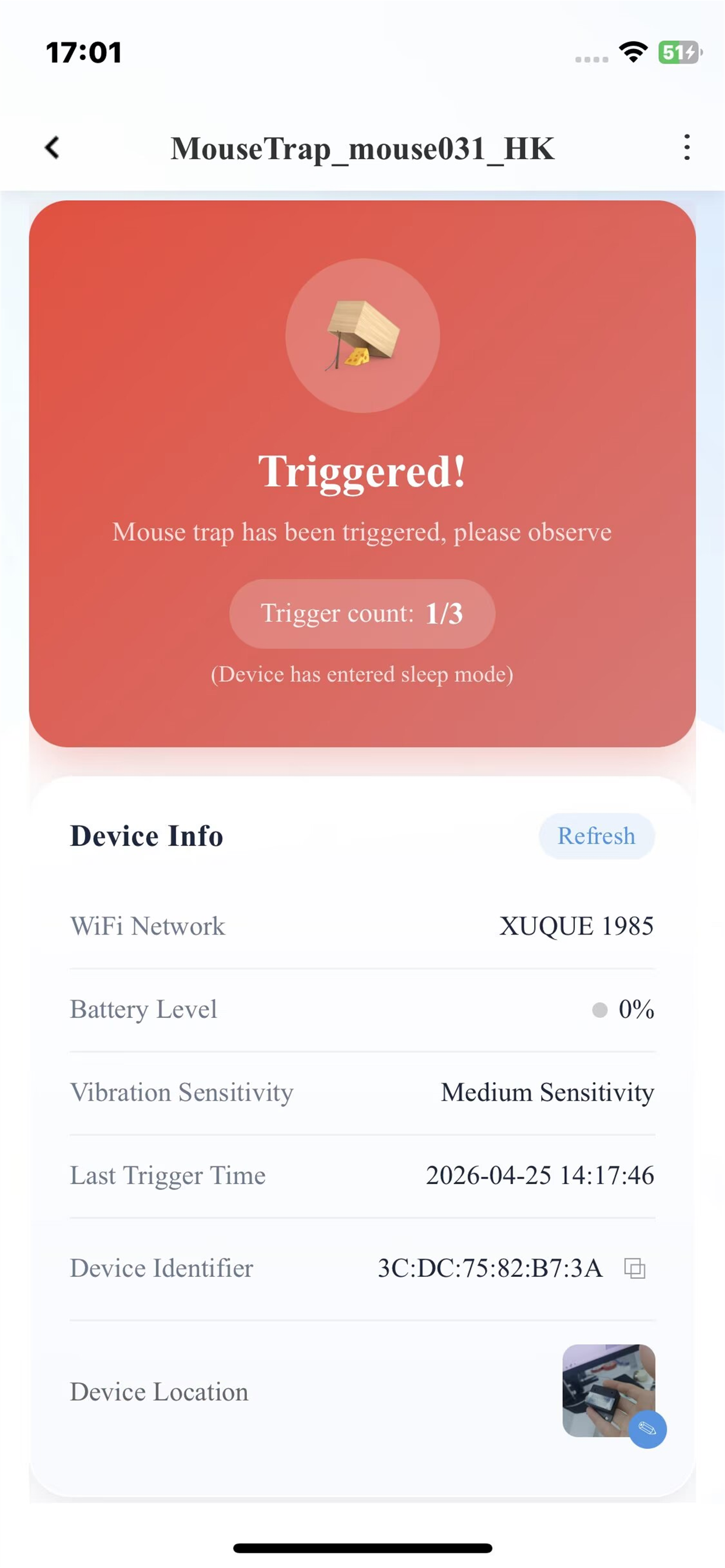 Chinchex Sensor