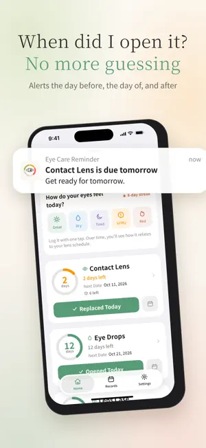 EyeCare Tracker screenshot 2