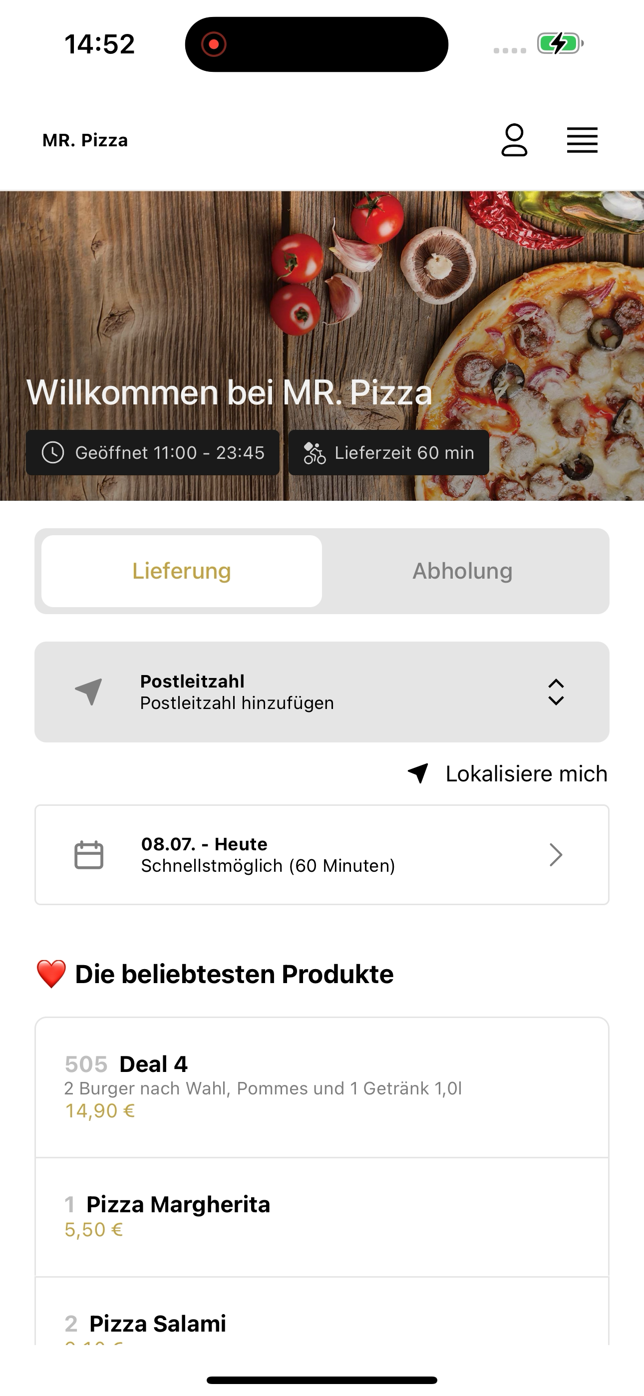 MR. Pizza Frankenthal screenshot 5