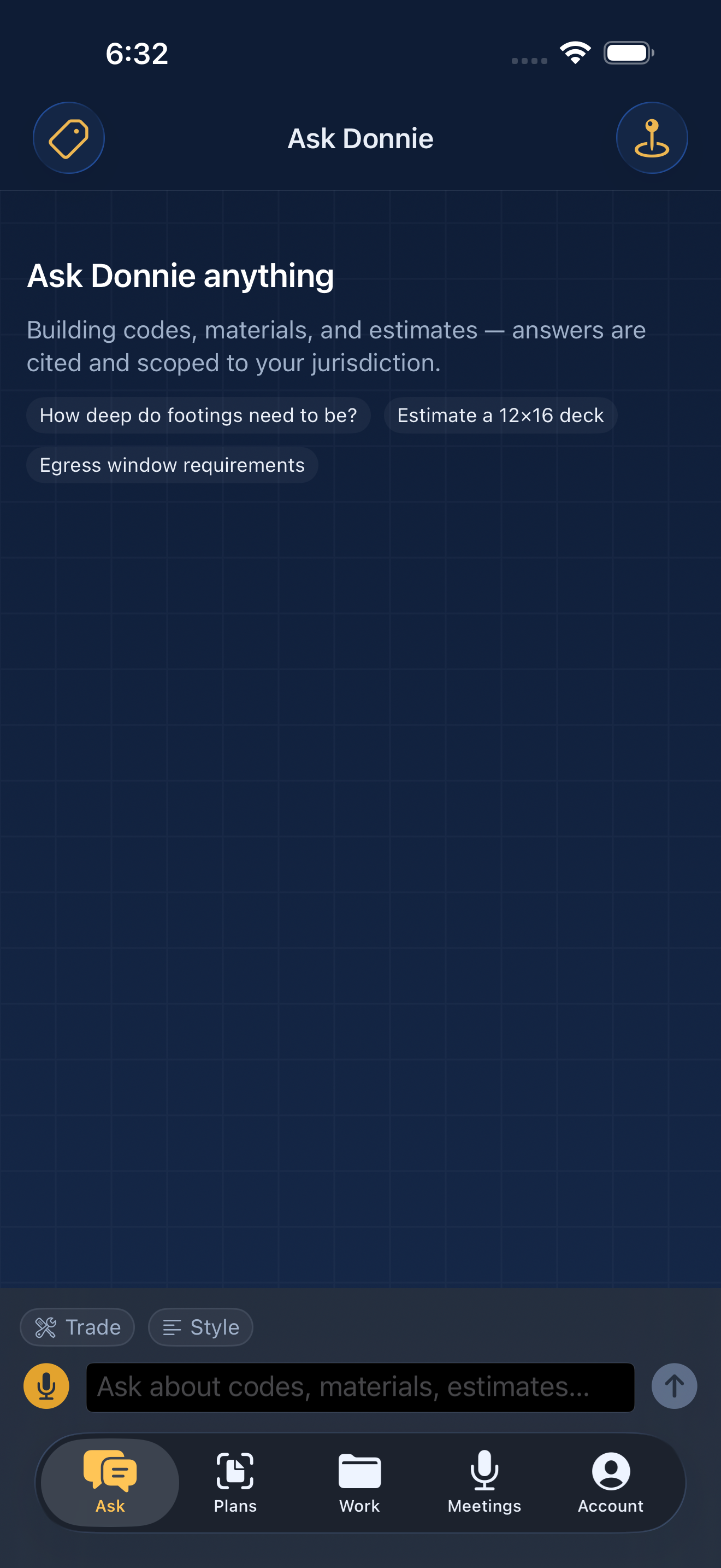 Ask Donnie: Takeoff Estimator screenshot 3