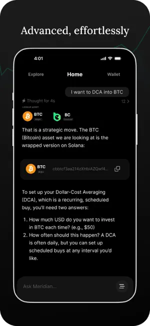 Meridian: Invest screenshot 4