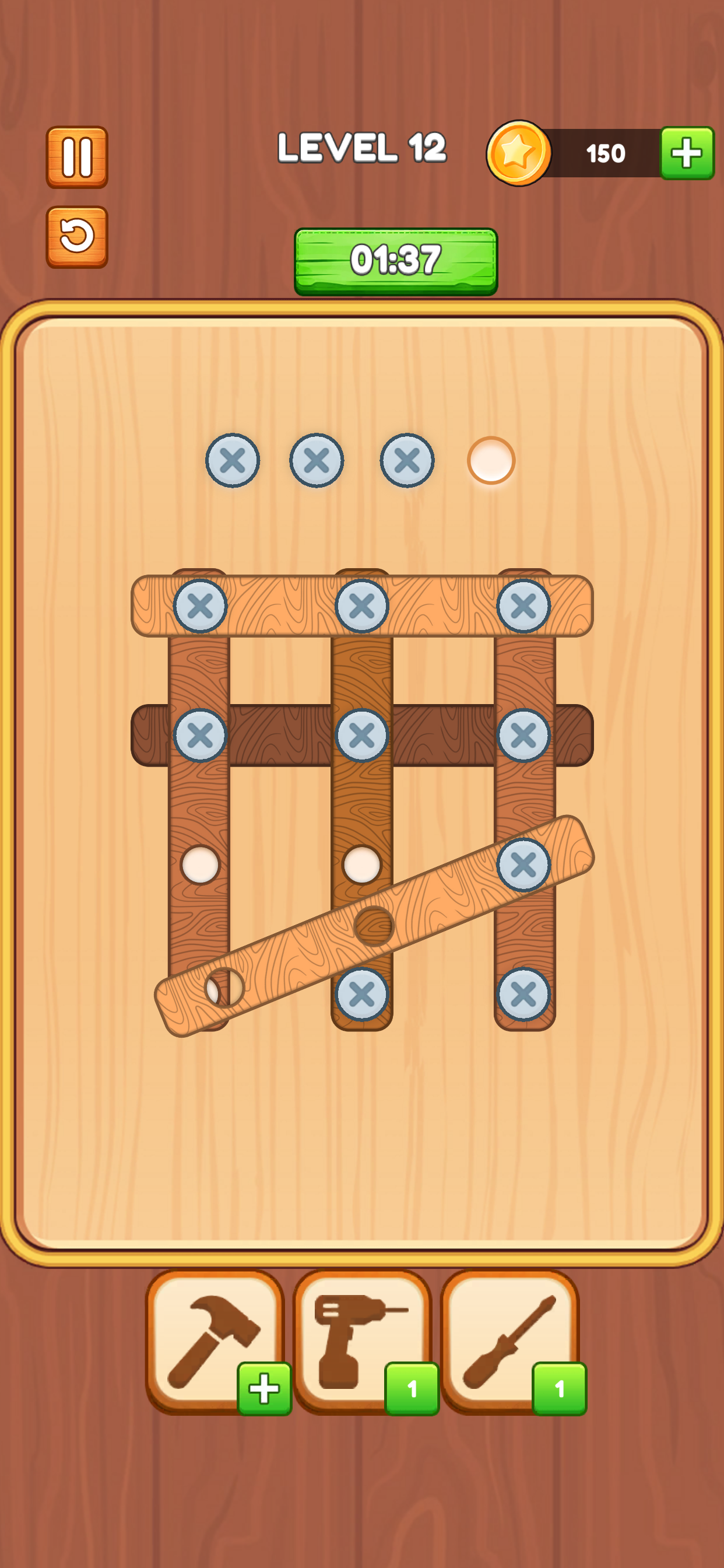 Screw Sort Puzzle Nuts & Bolt