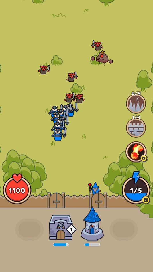 #2. Fluff Crusade (iOS) Podle: Dats Games LTD