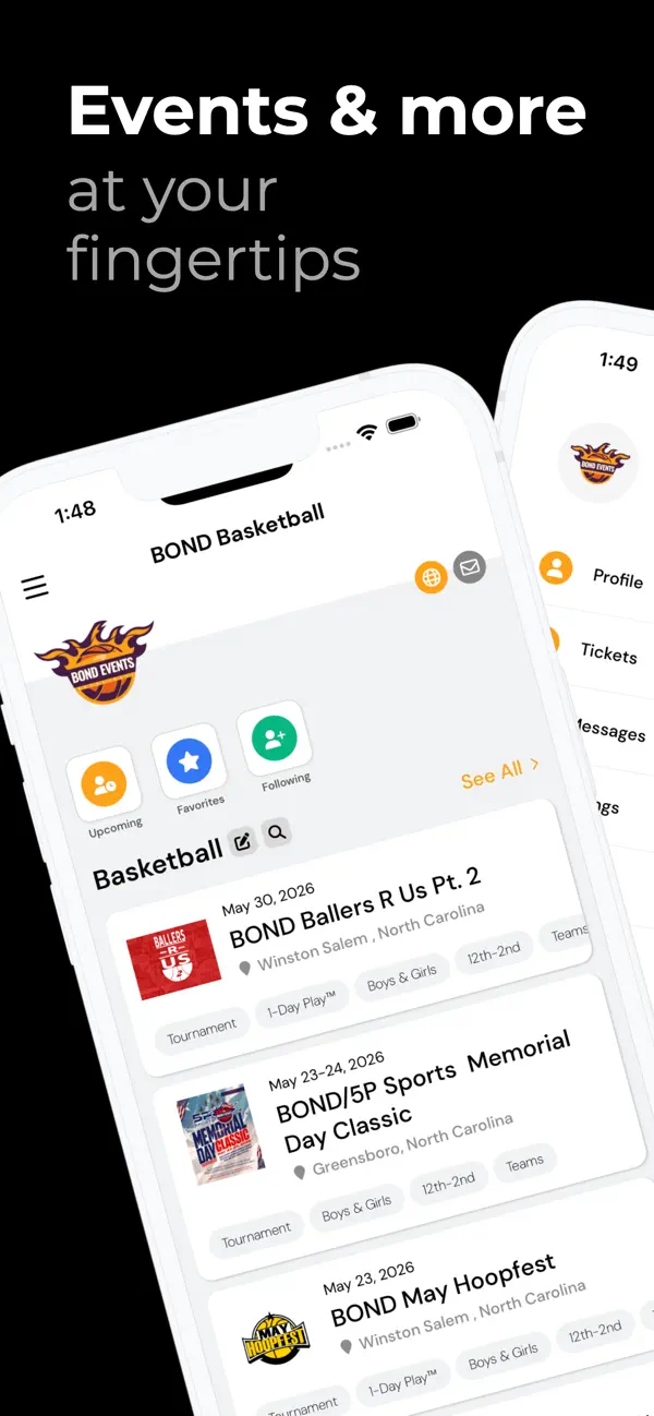 Screenshot #1 pour BOND Basketball