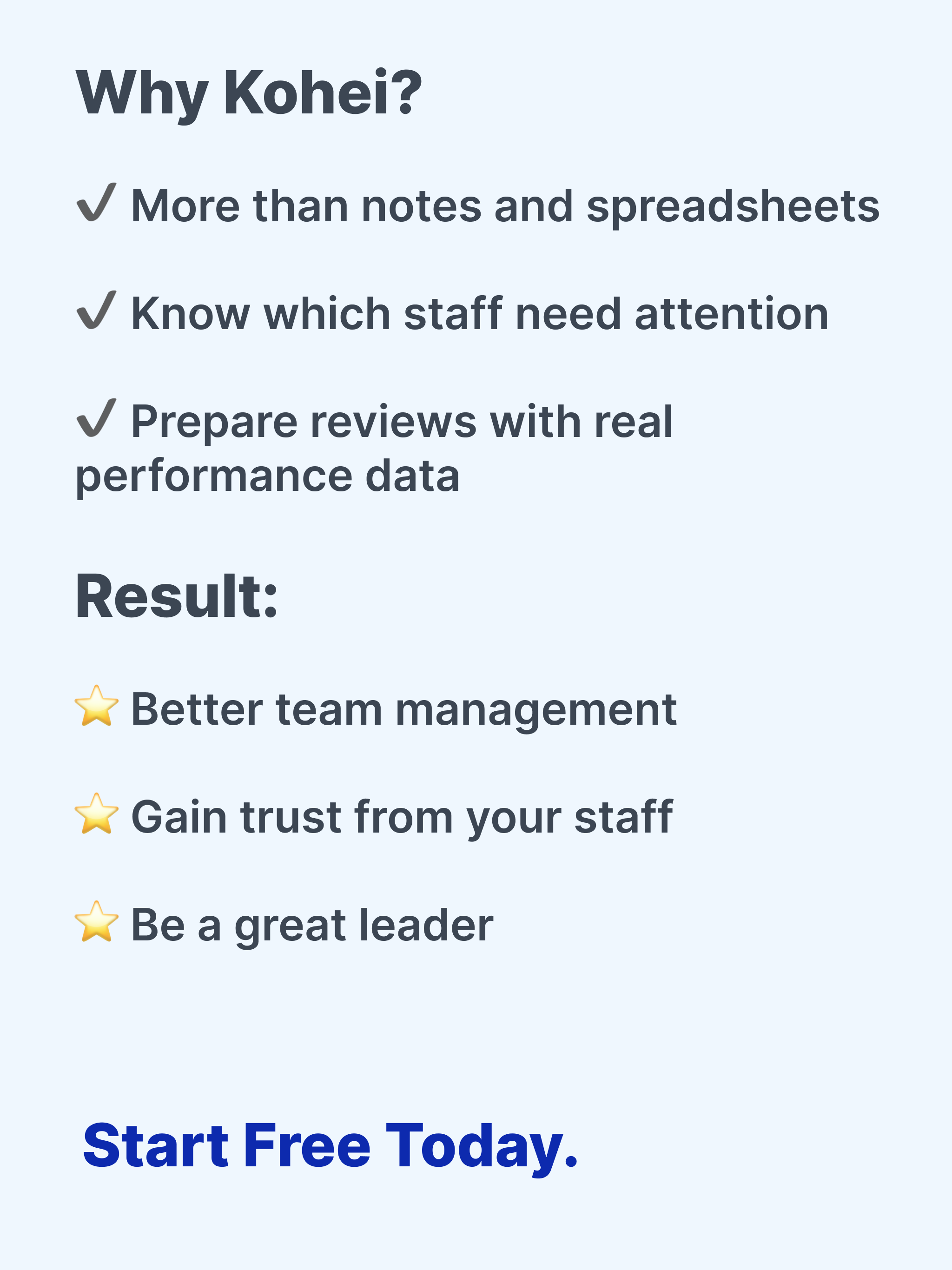 Kohei – Team Management