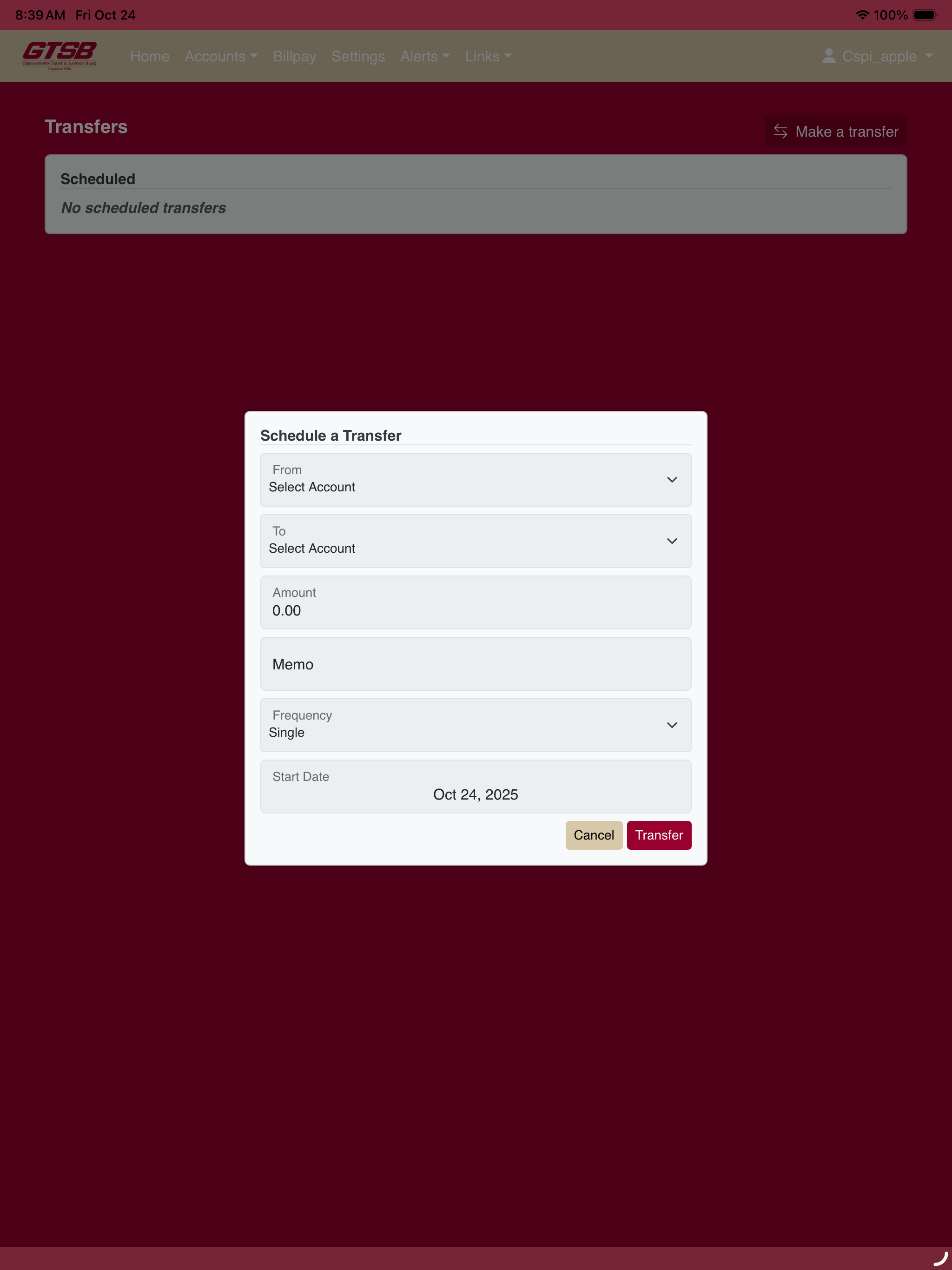 GTSB Mobile Banking screenshot 9