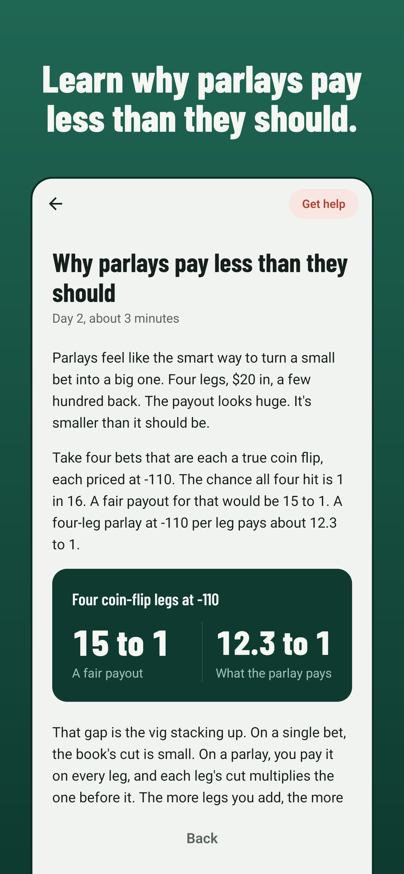 Screenshot 3 of Off the Board: Quit Betting