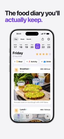 MealSnap: Photo Food Diary app screenshot