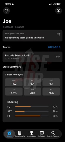 Rise Up & Play iPhone screenshot