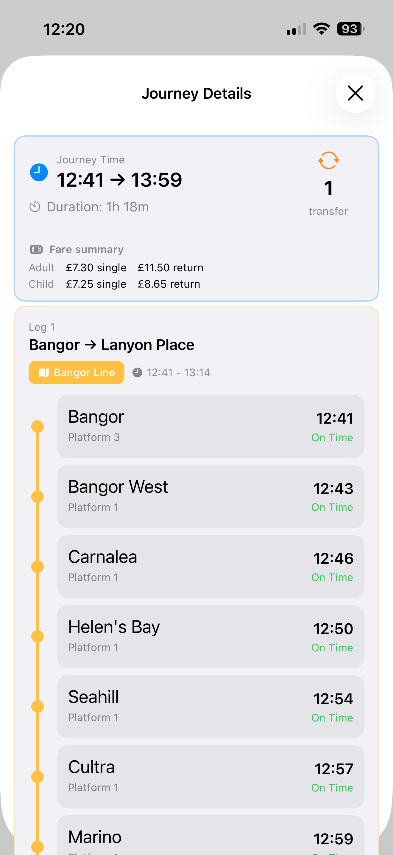 Station Stats NI screenshot 6