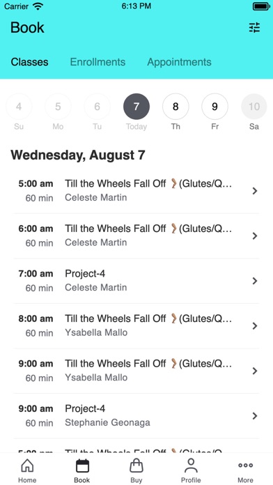 Mpower Fitness Studio Screenshot