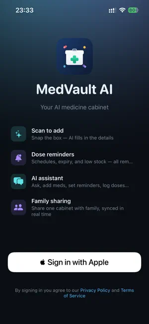 MedVault AI screenshot 1