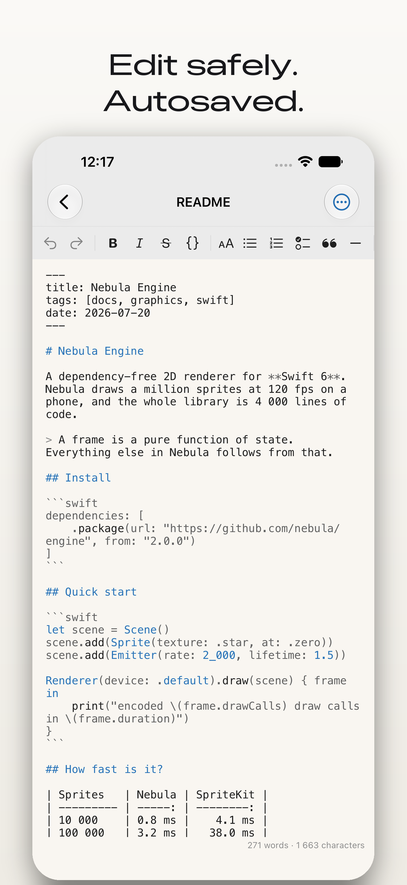 MDReader: Markdown Editor screenshot 5