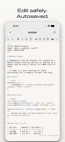 MDReader: Markdown Editor Screenshot 5 of 6