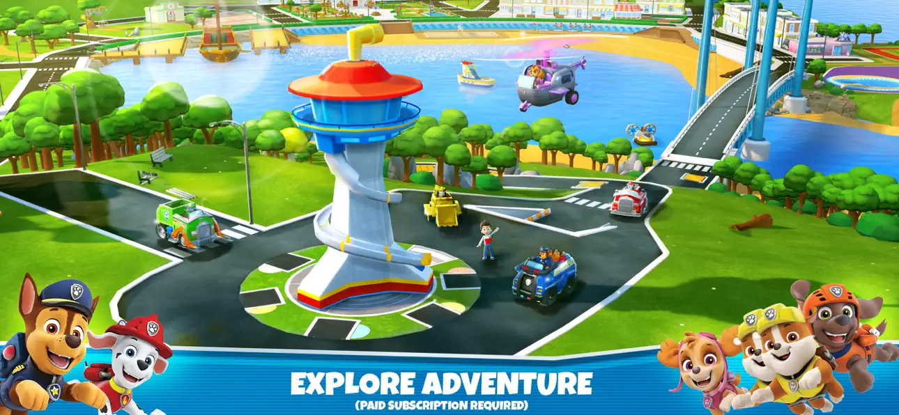 PAW Patrol Rescue World iOS Mod IPA screenshot 1 - iOS app interface