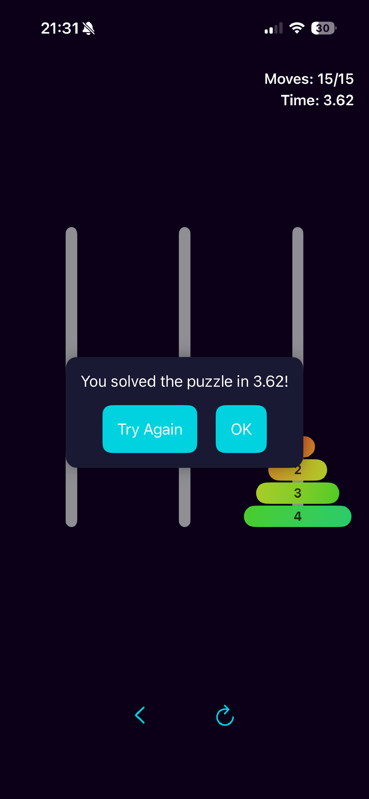 Speedy Towers of Hanoi