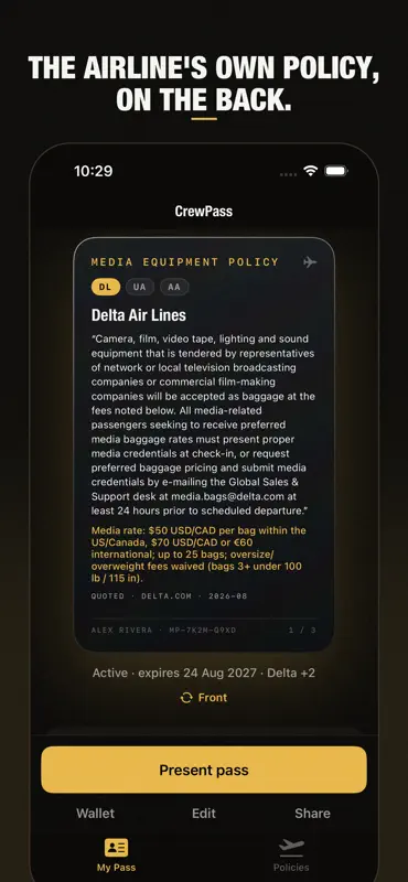 CrewPass — Film Crew ID screenshot 3 of 8