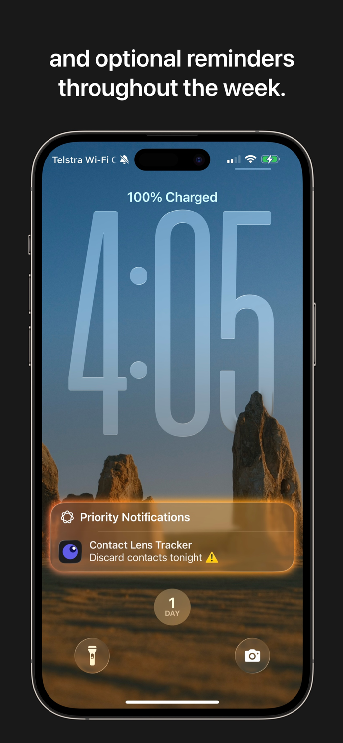 Contact Lens Tracker