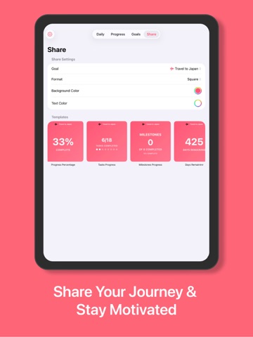 Byle - Turn Dreams into Plans iPad screenshot