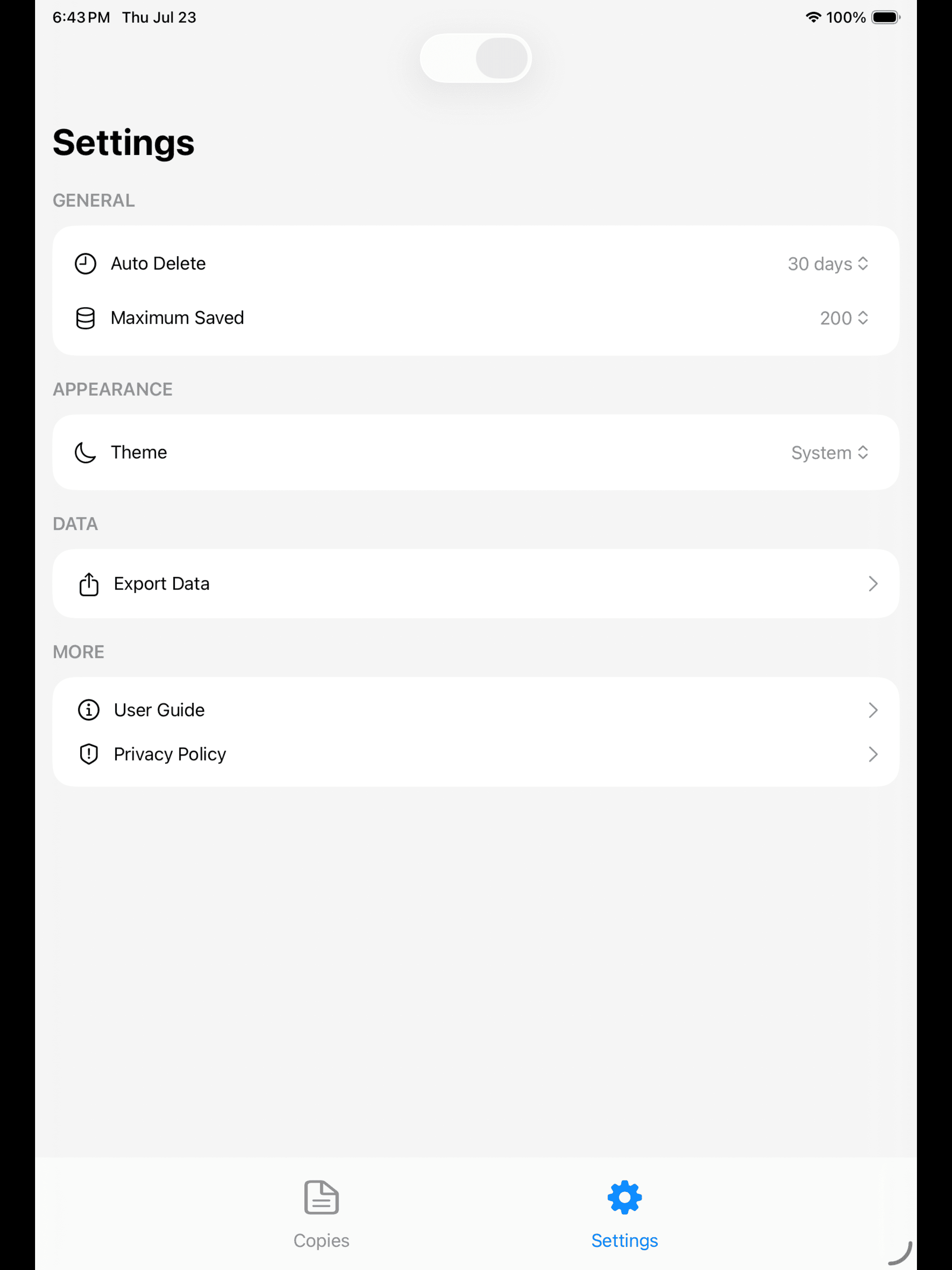 CopyNest: Clipboard Manager screenshot 4