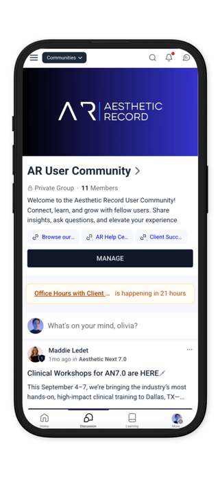 Aesthetic Record Community Screenshot 2 of 4