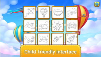 AirCrafty: Kids Coloring Book Screenshot