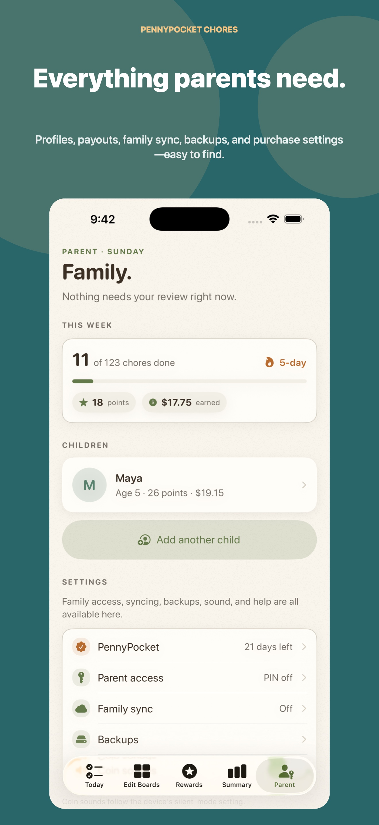 PennyPocket Chores screenshot 5