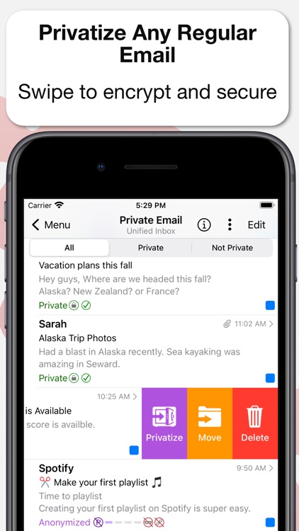Fused Encrypted Email and Chat screenshot-5