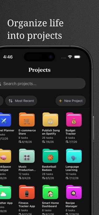 Projectholic: Project Planner Screenshot 2 of 10