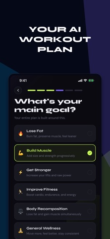Bootz AI Workout Tracker Screenshot 5 of 6