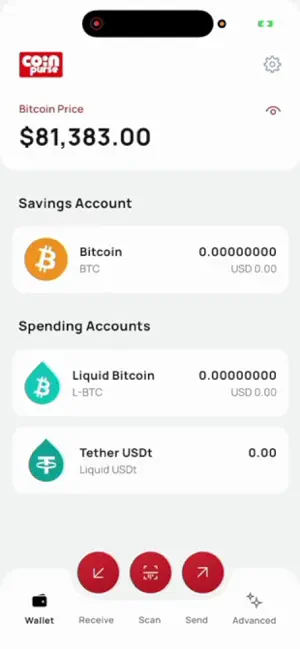 Coinpurse screenshot 2
