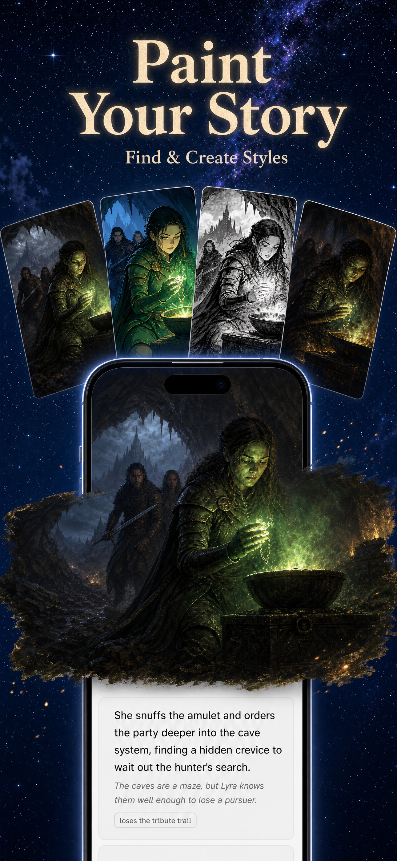 Ure: AI RPG Choose Your Story screenshot 2