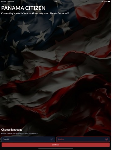 App screenshot
