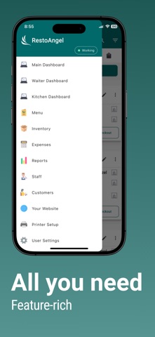 Restaurant POS Easy & Powerful iPhone screenshot