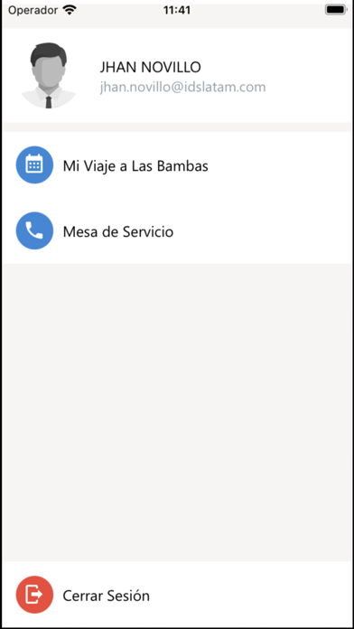 App screenshot